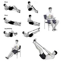 Aparat de fitness pentru tonifierea muschilor - Tummy Trimmer