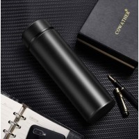 1+1 Gratis Termos digital din inox, 500ml, metine rece 24 ore si cald pana la 18 ore, 500 ml fiecare