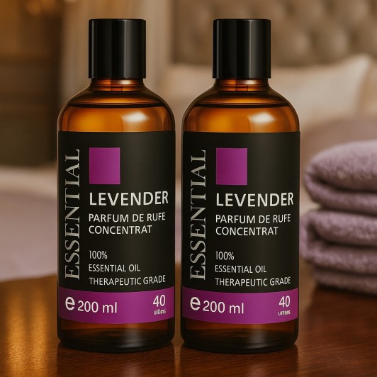 1+1 Gratis Parfum de rufe Lavanda de Provance, pe baza de ulei, 200 ml fiecare 1+1 Gratis Parfum de rufe Lavanda de Provance, pe baza de ulei, 200 ml fiecare