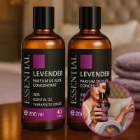 1+1 Gratis Parfum de rufe Lavanda de Provance, pe baza de ulei, 200 ml fiecare 1+1 Gratis Parfum de rufe Lavanda de Provance, pe baza de ulei, 200 ml fiecare