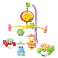 Carusel muzical pentru patut bebe, Musical Baby Mobile