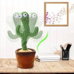 Jucarie de plus - Cactus dansator, se misca si canta in diferite moduri Jucarie de plus - Cactus dansator, se misca si canta in diferite moduri