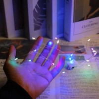 1+1 Gratis Instalatie LED Cu Baterii 2 m, 20 led-uri, multicolor 1+1 Gratis Instalatie LED Cu Baterii 2 m, 20 led-uri, multicolor