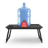 Masa pliabila laptop, suport pentru pahar, reglabila pe inaltime 5 pozitii, 55.3 x 24 x 32 cm, negru Masa pliabila laptop, suport pentru pahar, reglabila pe inaltime 5 pozitii, 55.3 x 24 x 32 cm, negru