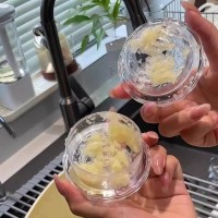 Zdrobitor de Usturoi, Multifunctional, din Plastic, Prin Rasucire, 4 x 7.5 cm, Transparent