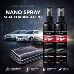 2 x Spray Nano pentru masina cu acoperire rapida, 50 ml fiecare