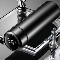 Termos Smart cu afisaj LED, 500 ml, Negru Termos Smart cu afisaj LED, 500 ml, Negru