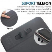 MousePad cu incarcator fara fir, incarcare wireless 15W MousePad cu incarcator fara fir, incarcare wireless 15W