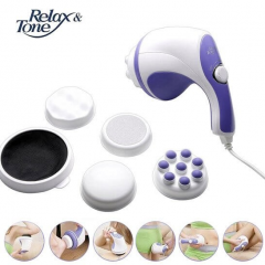 Aparat Pentru Masaj de Relaxare, Anticelulitic si Tonifiere Relax & Tone + Accesorii Aparat Pentru Masaj de Relaxare, Anticelulitic si Tonifiere Relax & Tone + Accesorii