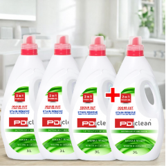 3+1 Gratis Detergent de rufe 3L Mountain, un nou pachet promotional economic.