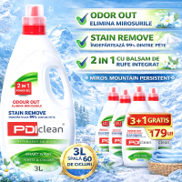 3+1 Gratis Detergent de rufe 3L Mountain, un nou pachet promotional economic. 3+1 Gratis Detergent de rufe 3L Mountain, un nou pachet promotional economic.