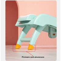 Suport pliabil pentru spalat parul, pentru Copii, cu Scurgere, Antialunecare, Reglabil, cu Manere