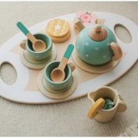 Set de Ceai Afternoon Tea din Lemn, 15 Piese, Multicolor, - O Alegere Sigură pentru Bucuria Copiilor Set de Ceai Afternoon Tea din Lemn, 15 Piese, Multicolor, - O Alegere Sigură pentru Bucuria Copiilor