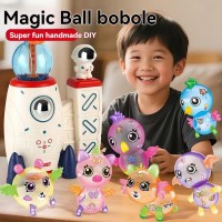 Joc creativ cu baloane lipicioase, 126 piese, 36 baloane si 42 de accesorii Joc creativ cu baloane lipicioase, 126 piese, 36 baloane si 42 de accesorii