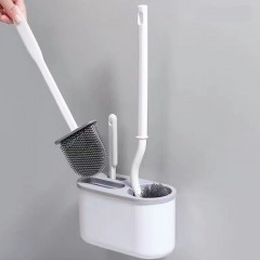 Set 3 Perii pentru Toaleta, Perie Zimtata, Cap Flexibil, Suport Adeziv pentru Montarea pe Perete Set 3 Perii pentru Toaleta, Perie Zimtata, Cap Flexibil, Suport Adeziv pentru Montarea pe Perete