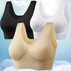 Set 3 Bustiere Gama Mare: alb, negru, bej, modelatoare, elastice S - L - max 100 cm in bust
