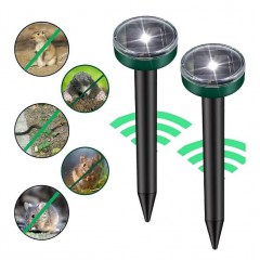 1 + 1 Gratis Aparat Cu Incarcare Solara Anti Daunatori, Pentru Cartite, Gradina