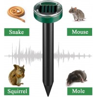 1 + 1 Gratis Aparat Cu Incarcare Solara Anti Daunatori, Pentru Cartite, Gradina