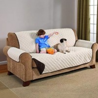 Husa canapea cu 3 locuri, reversibila, impermeabila, cu doua fete, alb si maro, 170 x 250 cm Husa canapea cu 3 locuri, reversibila, impermeabila, cu doua fete, alb si maro, 170 x 250 cm