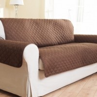 Husa canapea cu 3 locuri, reversibila, impermeabila, cu doua fete, alb si maro, 170 x 250 cm Husa canapea cu 3 locuri, reversibila, impermeabila, cu doua fete, alb si maro, 170 x 250 cm