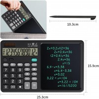 Calculator multifunctional stiintific de birou, ecran LCD 7 inch pentru notite + 2 x stylus pen-uri