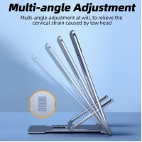 1 + 1 Gratis Suport universal pliabil pentru telefon mobil si tableta, 4 trepte de reglare inaltime