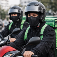 1 + 1 Gratis Cagula moto, all season mesh