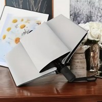 Umbrela de Ploaie Unisex automata calitativa cu interior negru, 96 x 67 cm, Bej deschis