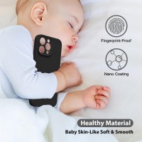 Husa de Protectie Matte TPU, Apple iPhone 16 Pro, Protectie Camera, Antisoc, Antizgariere, Negru