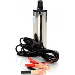 Pompa Transfer Lichide, Pompa Submersibila, din Otel Inoxidabil, Electrica DC 12 V, Debit 12 L/min