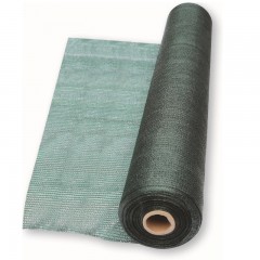 Plasa umbrire solar 10 x 50 m, verde, elastica, cu butoniere, 40 g/mp
