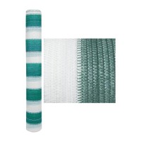Plasa umbrire alb-verde, 1.7 x 10 M, cu butoniere, umbrire 85%