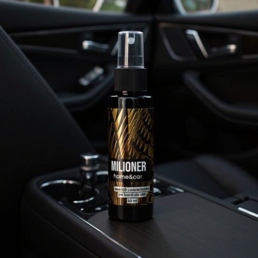 Parfum masina si casa Milioner 50 ml - Odorizant Persistent Premium cu Arome de Lux si Opulenta