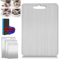 Set 3 tocatoare din otel inoxidabil 15x24, 20x30, 24x34 cm