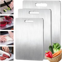 Set 3 tocatoare din otel inoxidabil 15x24, 20x30, 24x34 cm