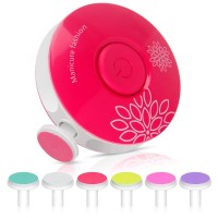 Pila Electrica pentru Copii si Bebelusi, ABS, Incarcare USB, 6 Accesorii, cu Lumina LED