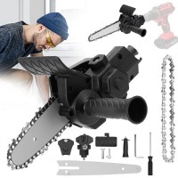 Adaptor de prindere pentru bormasina tip mini-drujba portabila cu lant