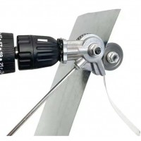 Adaptor mandrina, foarfeca pentru taiere tabla pentru bormasina, cu maner Adaptor mandrina, foarfeca pentru taiere tabla pentru bormasina, cu maner