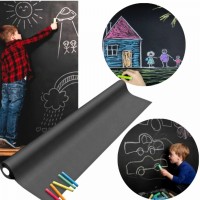 Tabla autocolanta de scris si desenat cu creta, pentru copii