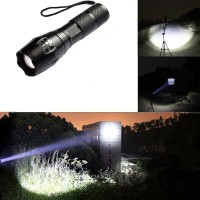 Lanterna tactica puternica 40x, rezistenta la apa cu 5 moduri de iluminare, zoom