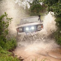 Set 2 proiectoare auto LED, auto, utilaje, camioane sau offroad, 48W