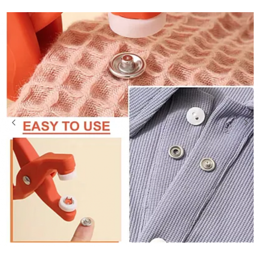 Set cleste pentru aplicare capse + Trusa cu capse