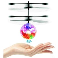 Minge zburatoare, cu acumulator reincarcabil USB, lumini LED multicolor