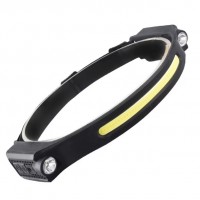 Lanterna frontala LED 5 moduri de iluminare, rezistenta la apa, camping si activitati in aer liber Lanterna frontala LED 5 moduri de iluminare, rezistenta la apa, camping si activitati in aer liber