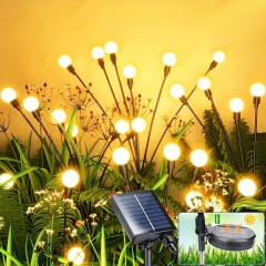 1+1 Gratis Lampa Solara Licurici, decoratiuni de Gradina cu LED Lumina Calda, 70 cm fiecare 1+1 Gratis Lampa Solara Licurici, decoratiuni de Gradina cu LED Lumina Calda, 70 cm fiecare