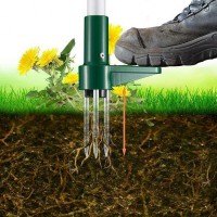 Extractor manual pentru buruieni, din metal, cu maner ergonomic lung, pentru gradina Extractor manual pentru buruieni, din metal, cu maner ergonomic lung, pentru gradina