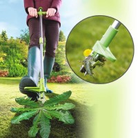 Extractor manual pentru buruieni, din metal, cu maner ergonomic lung, pentru gradina Extractor manual pentru buruieni, din metal, cu maner ergonomic lung, pentru gradina