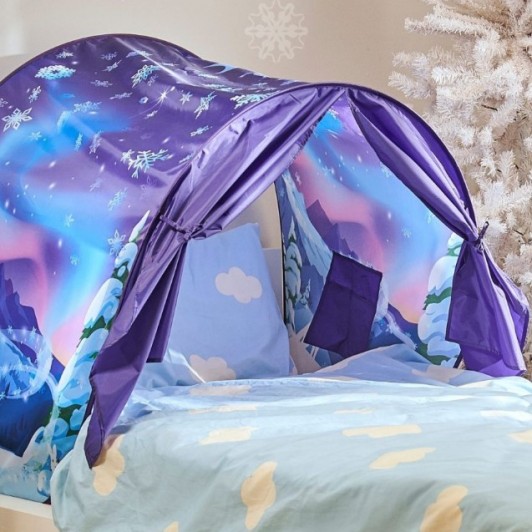 Cort de pat pliabil pentru copii DreamTents 81 x 223 cm