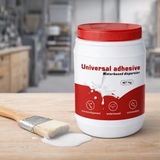 Adeziv pentru reparatii 1 KG + Perie de aplicare ideale pentru lucrari de finisaj si reparatii