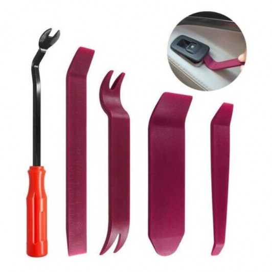 Pachet 5 instrumente de indepartare a ornamentelor auto